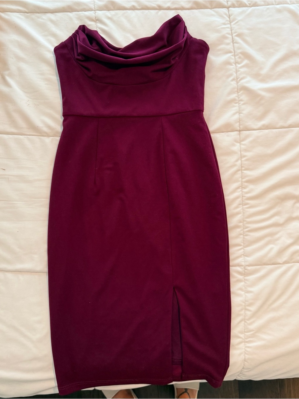 Lumier by Bariano Cowl Neck Sheath Dress